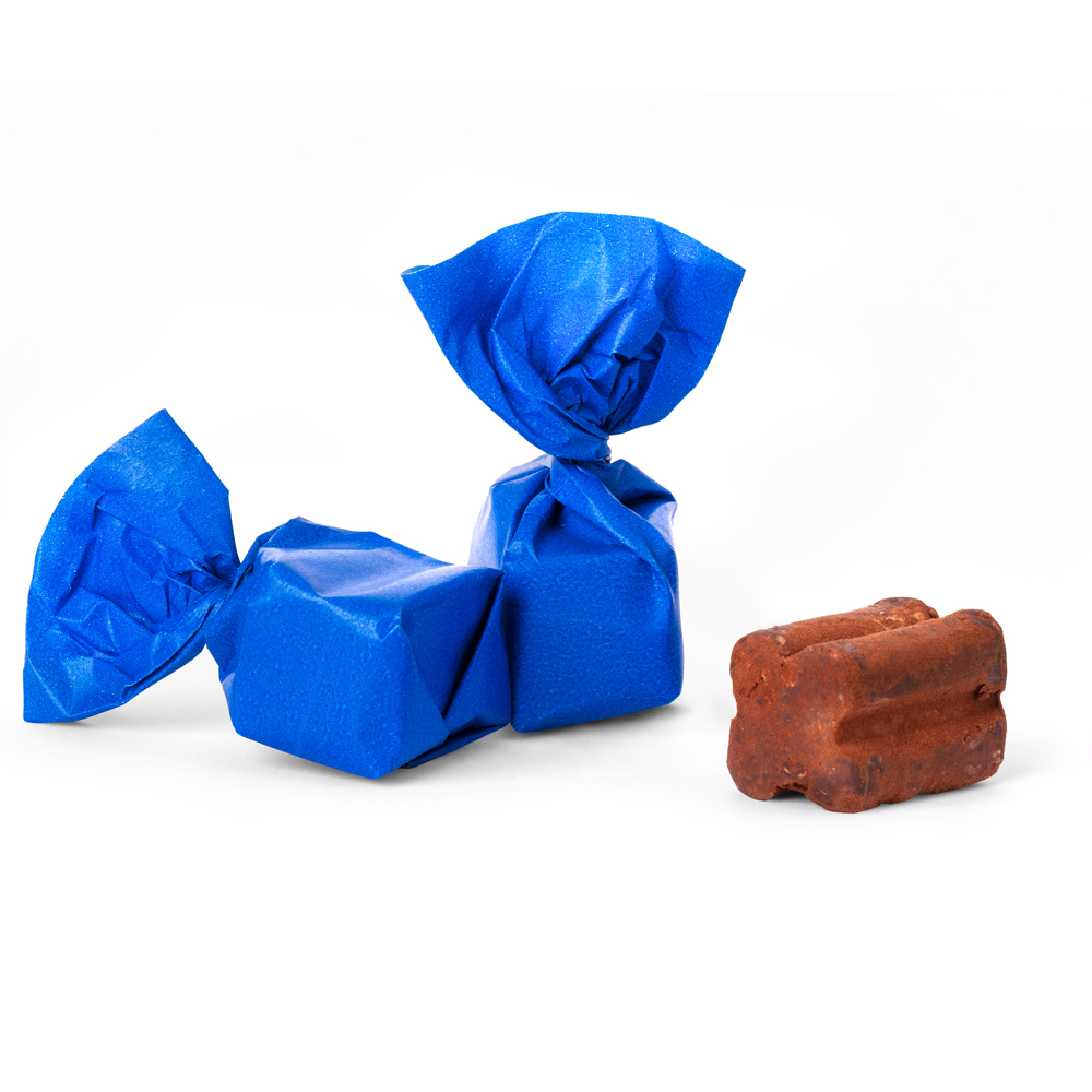 Tartufi dolci caramello e nocciole salate mini 7g