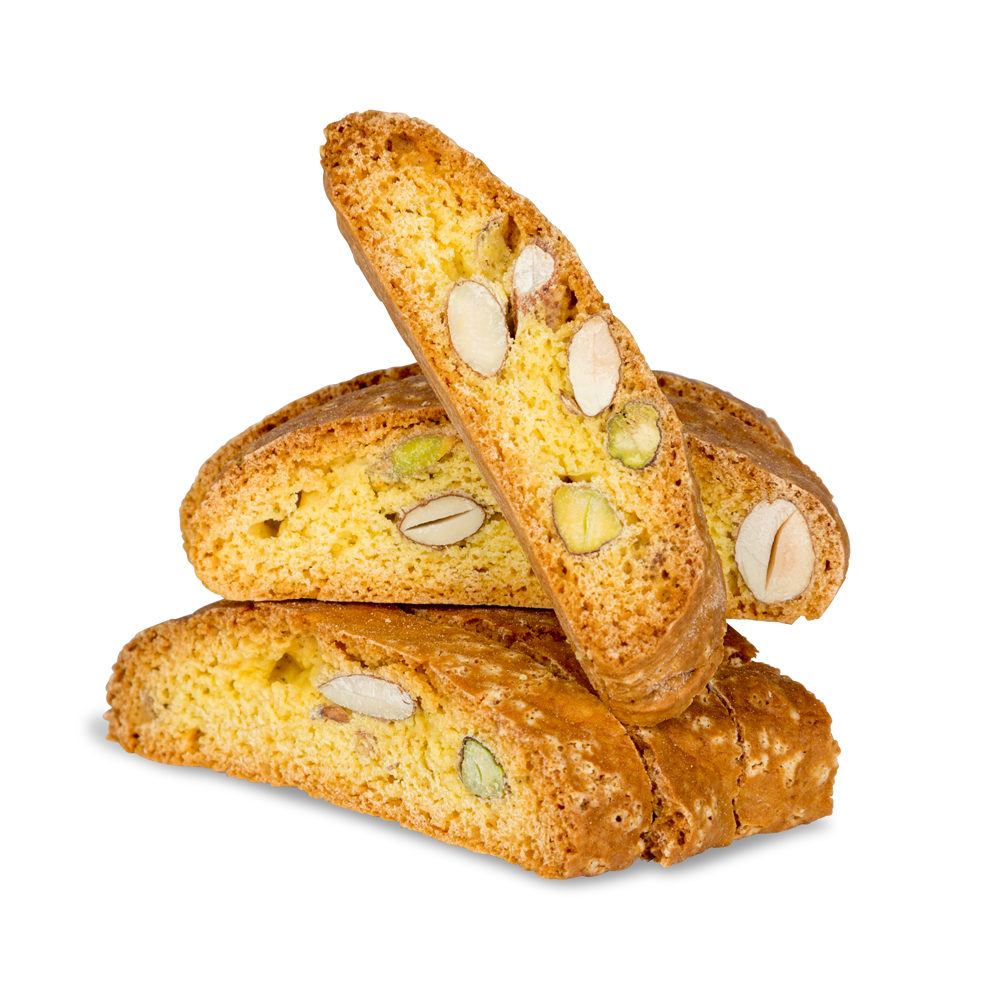 Cantucci pistacchi e mandorle