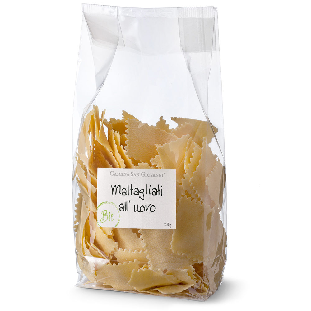 Maltagliati all'uovo Bio