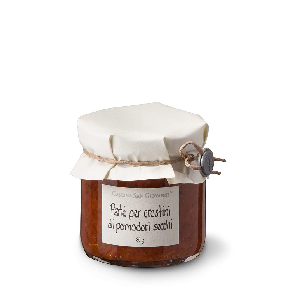 Patè per crostini di pomodori secchi