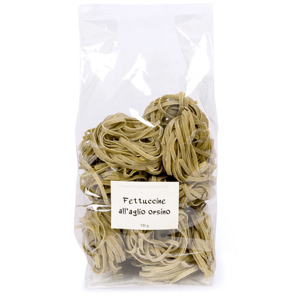 Fettuccine all'aglio orsino