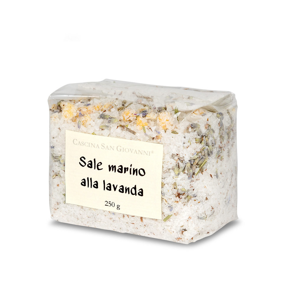Sale marino alla lavanda