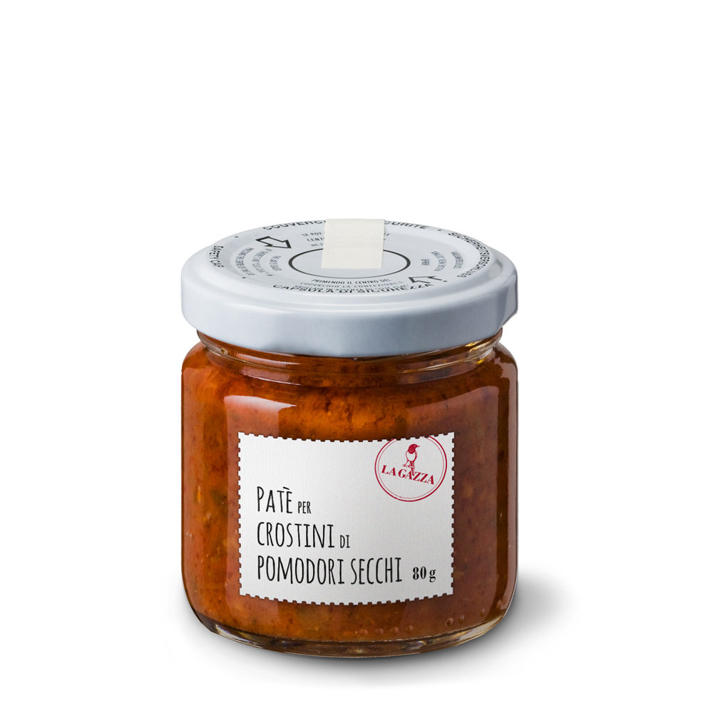 Patè per crostini di pomodori secchi