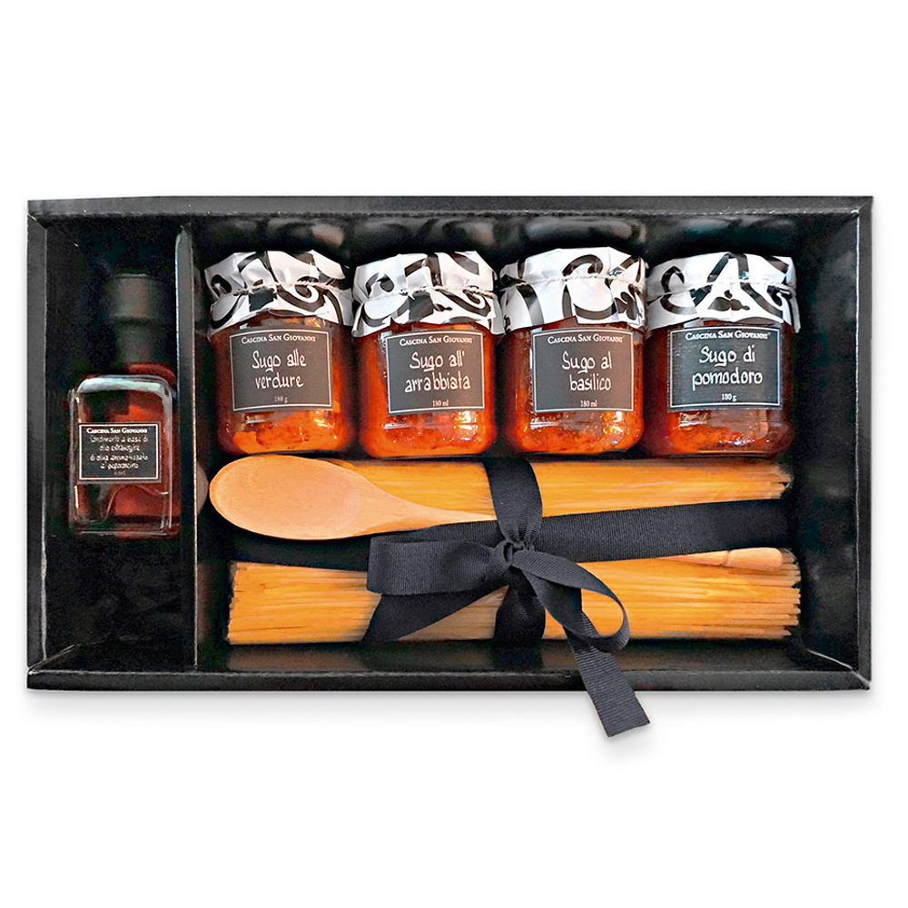 Spaghettata piccante - collezione bianco e nero